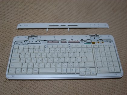 VAIO Type-M のキーボード分解1(上部カバー)